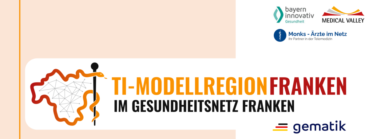 Das Hausarzt-Zentrum Scheßlitz ist Teilnehmer an der TI-Modellregion Franken im Gesundheitsnetz Franken.